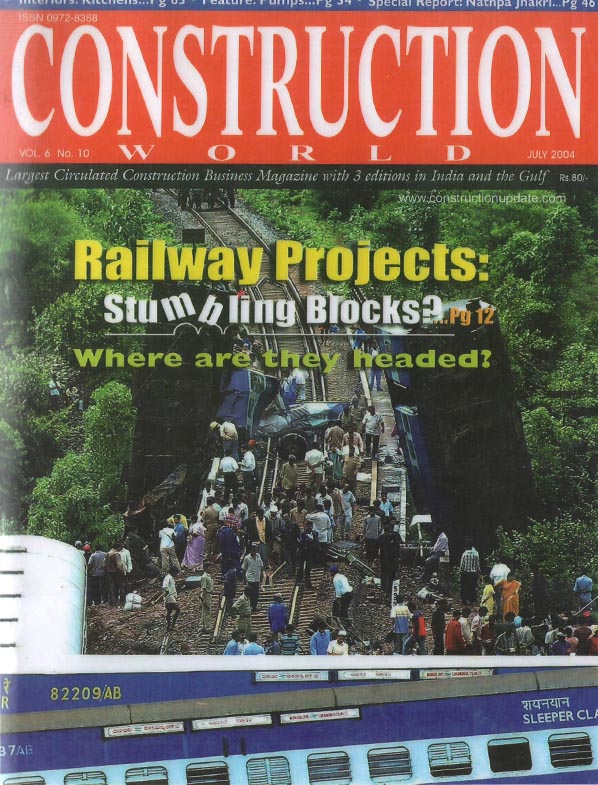 Construction World- July 2004 Vol. 6.